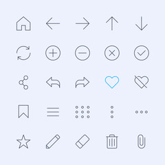 UI / User Interface Icon Set