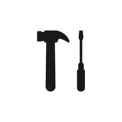 Tools icon graphic design template vector