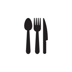 Utensil icon graphic design template vector
