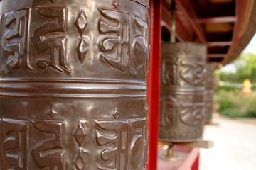 Palau Novella. Buddhist temple in Barcelona. Spain