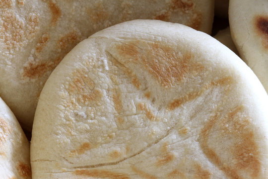 Tigelle macro particolare piadina