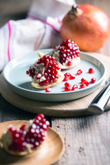 beautiful big pomegranate