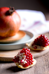 beautiful big pomegranate