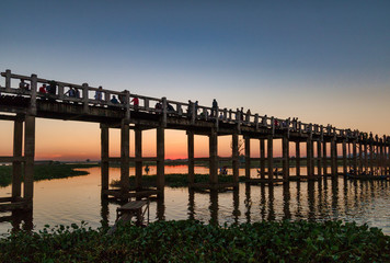 Fototapeta premium U-Bein-Brücke