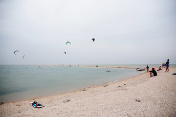 Obraz premium couple on beach