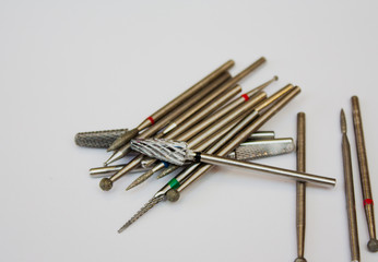 milling cutter for polishing of nails