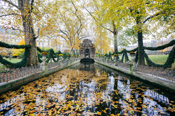 Paris (France) - The Medici Fountain is a monumental fountain in the Jardin du Luxembourg