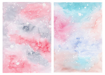 Watercolor soft papers