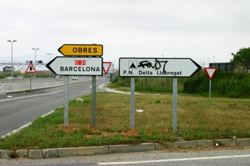 Barcelona. Delta del Llobregat. Park in Spain