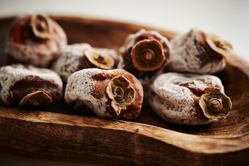 Sweet dried persimmon