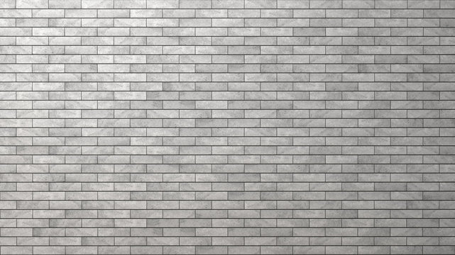 Fototapeta Nice Gray Brick Wall Texture Pattern Design Background