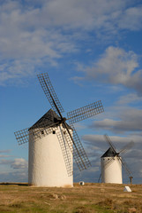 old windmills in Spain