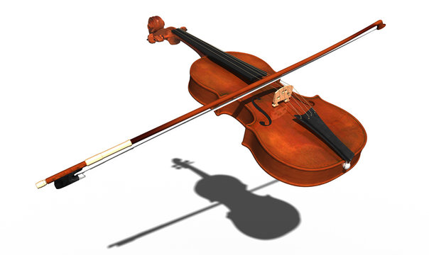 Violine, Geige freigestellt