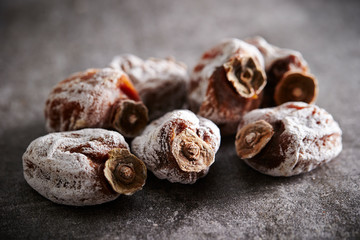 Sweet dried persimmon
