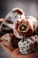 Sweet dried persimmon