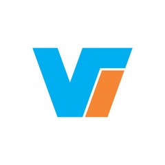 VI logo letter design