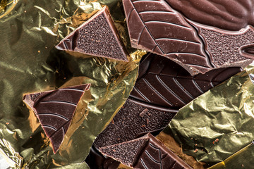 morceaux de chocolat