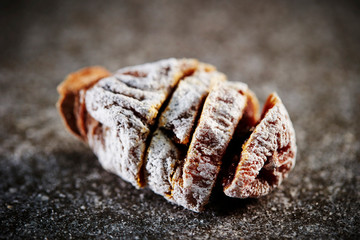 Sweet dried persimmon