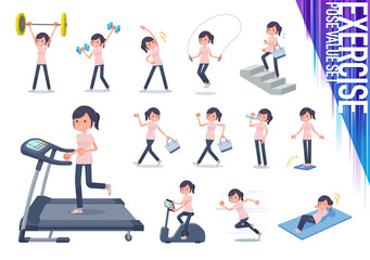 flat type chiropractor women_exercise