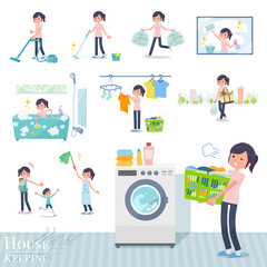 flat type chiropractor women_housekeeping