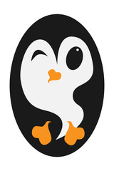 cute kawaii penguin