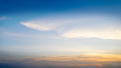 Beautiful sunset background