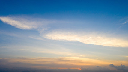 Beautiful sunset background