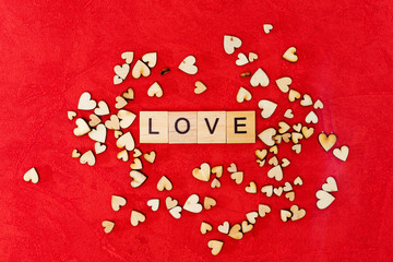 Valentine's Day concept - symbol of love