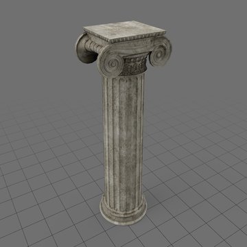 Greek Erechtheum column