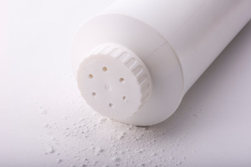 flacon de talc pour bébé