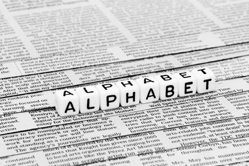 Obraz premium Alphabet