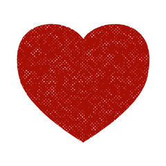 Distress Heart Shape