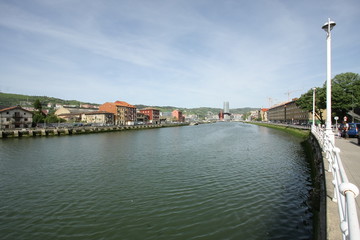 Obraz premium Ujście Bilbao