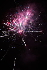 fireworks in the sky