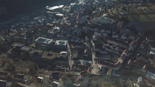 Furtwangen - a small town in the middle of the black forest near Villingen Schwenningen