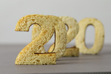 Numbers of bread