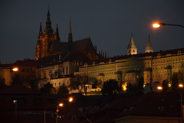 Fototapeta na wymiar Cathedral in the night