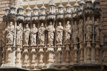 detail of palace in cordoba spain