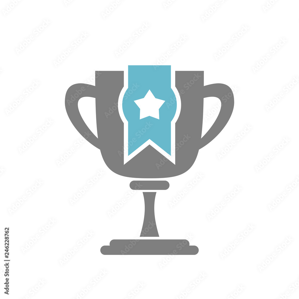 Poster cup icon on white background for graphic and web design, modern simple vector sign. internet concept