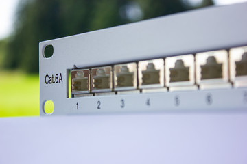 Netzwerk Rj45 Patchfeld