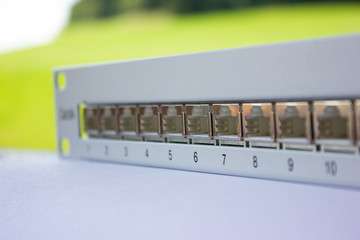 Netzwerk Rj45 Patchfeld