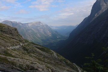 Naklejka premium Norwegian canyon landscape #2