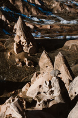 Cappadocia is a historical region in  Central Anatolia, largely in the Nevşehir, Kayseri, Kırşehir, Aksaray, and Niğde Provinces in Turkey.