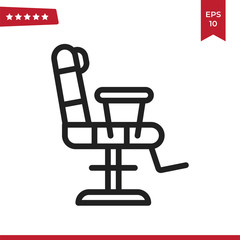 Office Chair icon vector