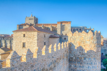 Cathedral of Avila in Spain