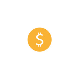 Coin Icon Vector Isolated
