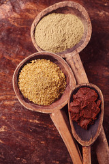 Svanetian Salt,  pure grounded Blue Fenugreek, homemade Adjika