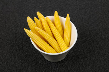 Pickled baby corn