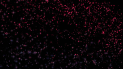 Background with a variety of multicolored stars. Big and small.