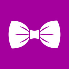 Stylish bow tie icon
